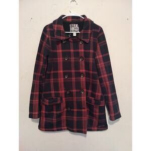 Billabong Red Plaid Jacket